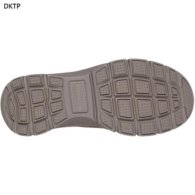 在庫1点限り 22.5cm スケッチャーズ レディース スリップインズ リラックスドフィット イージー ゴーイング ドライブ オン スリッポン ハンズフリー カーキ 送料無料 SKECHERS 158630