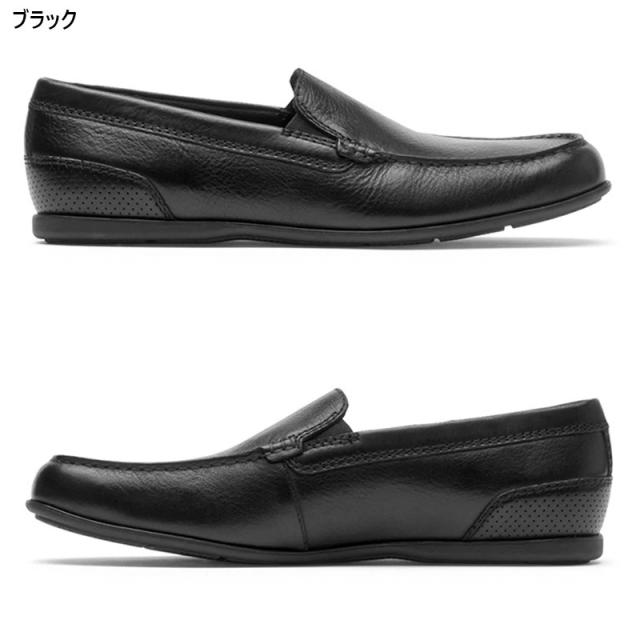 ロックポート メンズ マルコム スリッポン MALCOM SLIP ON スニーカー 靴 シューズ カジュアル デッキシューズ スリッポン 本革 レザー 人気 ブラック 黒 ブラウン 茶色 送料無料 ROCKPORT CJ2275 CJ2276