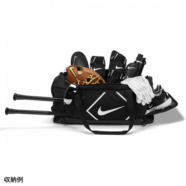 72L バット2本収納可 ナイキ トレンド メンズ レディース ダイヤモンド ダッフルバッグ バッグ 鞄 バットケース 野球 ベースボール 練習 遠征 試合 送料無料 NIKE TREND BA1018