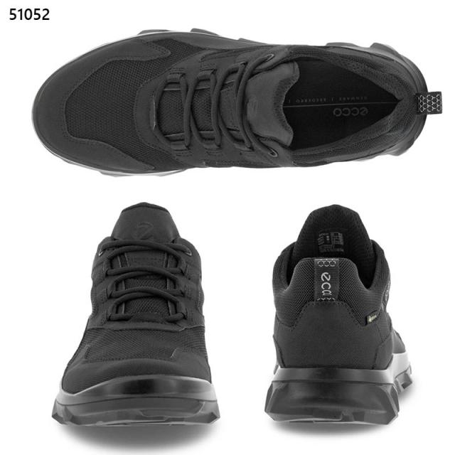 エコー メンズ MX M スニーカー 靴 シューズ ランニングシューズ GORETEX ゴアテックス 防水 アウトドア 仕事 ブラック 黒 送料無料 ECCO 820194