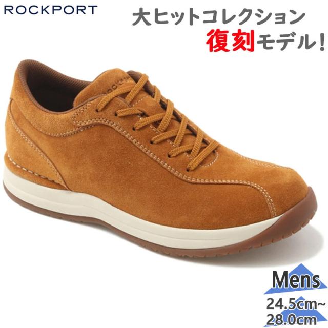 ロックポート メンズ Taconic W タコニック スニーカー 靴 シューズ カジュアル 牛革 本革 スエード コンフォート ウォーキング 旅行 仕事 ブラウン 茶色 送料無料 ROCKPORT ML0024