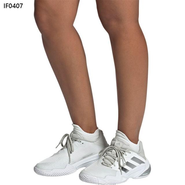 在庫1点限り 22.5cm アディダス レディース バリケード 13 テニス / BARRICADE 13 TENNIS 靴 シューズ テニス 競技 オールコート レギュラーフィット ホワイト 白 送料無料 adidas IF0407