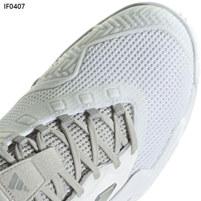 在庫1点限り 22.5cm アディダス レディース バリケード 13 テニス / BARRICADE 13 TENNIS 靴 シューズ テニス 競技 オールコート レギュラーフィット ホワイト 白 送料無料 adidas IF0407