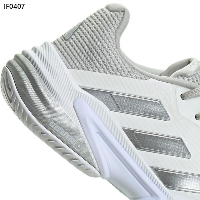 在庫1点限り 22.5cm アディダス レディース バリケード 13 テニス / BARRICADE 13 TENNIS 靴 シューズ テニス 競技 オールコート レギュラーフィット ホワイト 白 送料無料 adidas IF0407