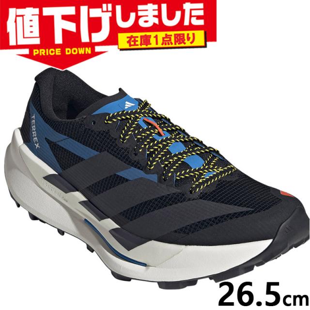 在庫1点限り 26.5cm アディダス メンズ TERREXAGRAVICAT スニーカー 靴 シューズ ランニング ジョギング トレーニング アウトドア トレイルラン ブラック 黒 送料無料 adidas HP7010
