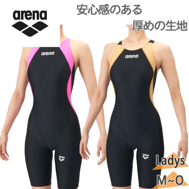 WA承認モデル アリーナ レディース アクアレーシング 水泳 ウェア 競技 競泳水着 公式大会 ブラック 黒 送料無料 arena AS6SRC50L