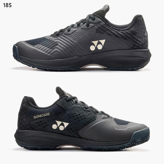 3E ヨネックス メンズ レディース パワークッション ソニケージ メン GC テニス 靴 シューズ 競技 ローカット クレー・砂入り人工芝用 オムニ グレー ネイビー ブルー レッド 青 赤 グリーン 灰色 緑 送料無料 YONEX SHTSCMG_9