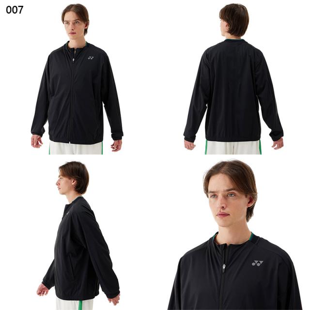 YONEX ブラック 長袖 ウォームアップウェア JP L