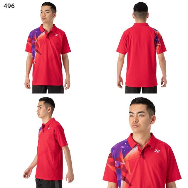 YONEX バドミントン シャツ Lサイズ YONEX バドミントンウェア Lサイズ レッド YONEX/ヨネックス】Lサイズ
