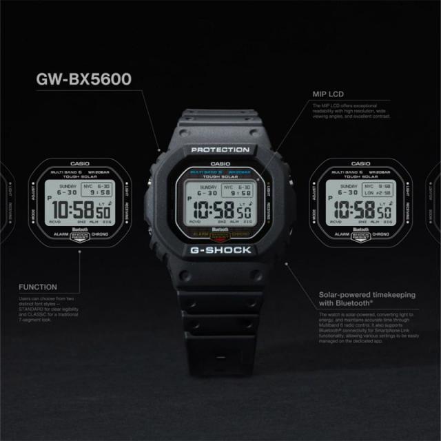 国内正規品 カシオ メンズ G-SHOCK Gショック 時計 ウォッチ デジタル ソーラー駆動 衝撃に強い 20気圧防水 送料無料 CASIO GW-BX5600_1