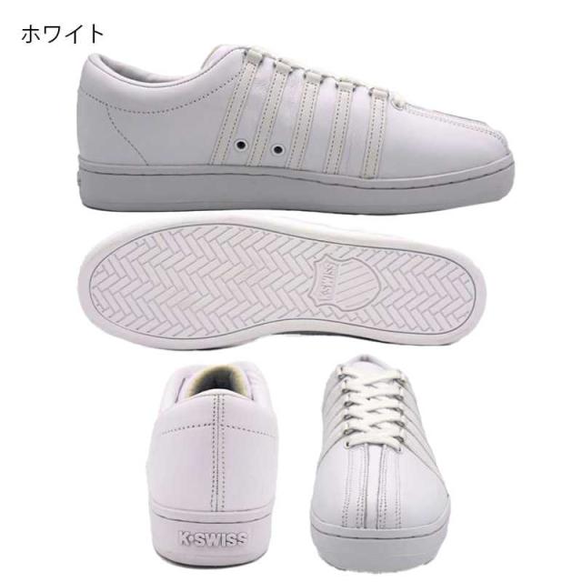 ケースイス メンズ レディース KS 88 CLASSIC 88 スニーカー 靴 シューズ 天然皮革 本革 ホワイト 白 送料無料 K・SWISS CLASSIC88