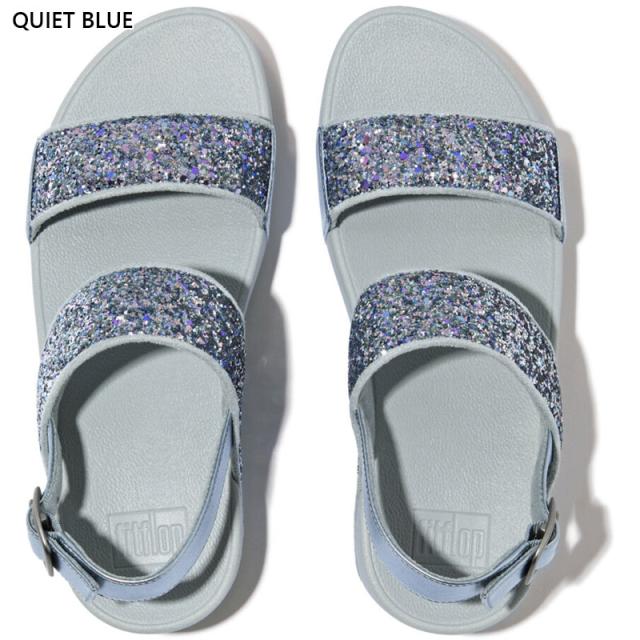 フィットフロップ レディース LULU マルチトーナル グリッター バックストラップ サンダル サンダル 靴 シューズ リゾート 旅行 華やか ブラック 黒 ブルー 青 ピンク 送料無料 fitflop JE4-C33 JE4-C34 JE4-C55