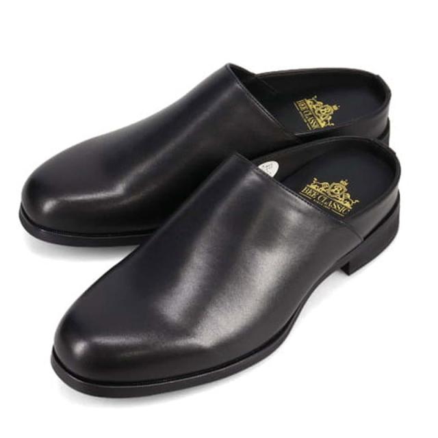 ビー クラシック メンズ ビークラシック BEE CLASSIC ミュール 靴 シューズ カジュアル プレーントゥ メンズミュール オフィス 軽量 ビジネス 送料無料 BEE CLASSIC CB9001