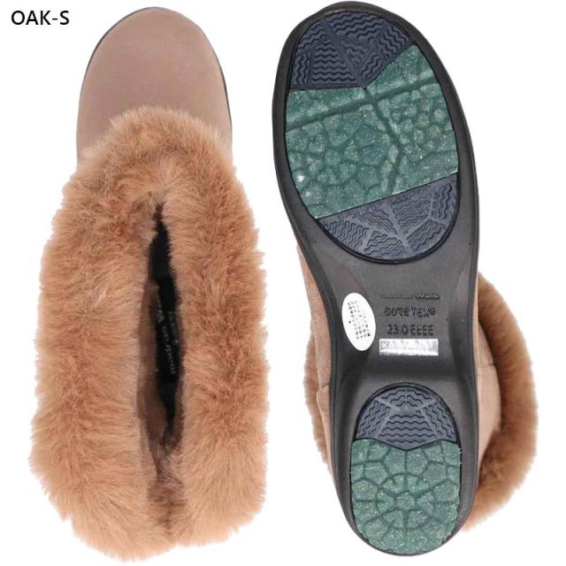 4E 幅広 ワイド マドラスウォーク レディース ブーツ 靴 シューズ 防水