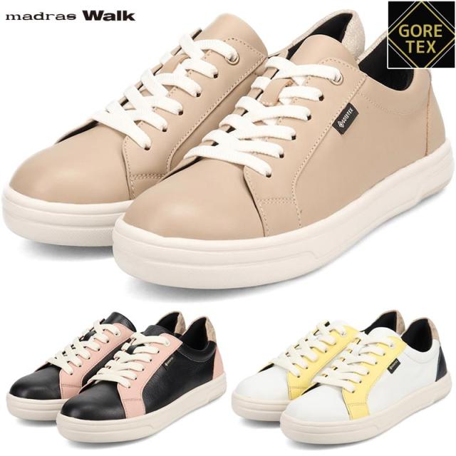 マドラスウォーク レディース スニーカー 靴 シューズ コート系スニーカー 防水 透湿 ゴアテックス カジュアル 送料無料 madras Walk MWL9022V