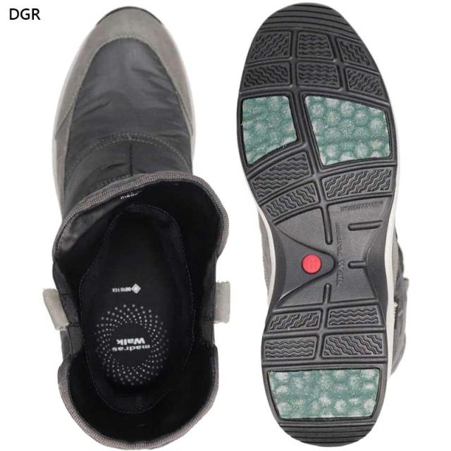 MADRAS◇防水ブーツ/24.5cm/グレー/MWL1016/GORE-TEX GORE-TEX