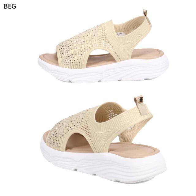 2E モデロ レディース モデロ MODELLO ラインストーンが華やかなニット