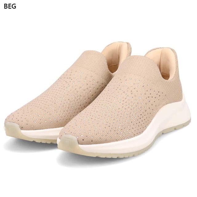 2E モデロ レディース 【撥水仕様】モデロ MODELLO ニットスリッポン