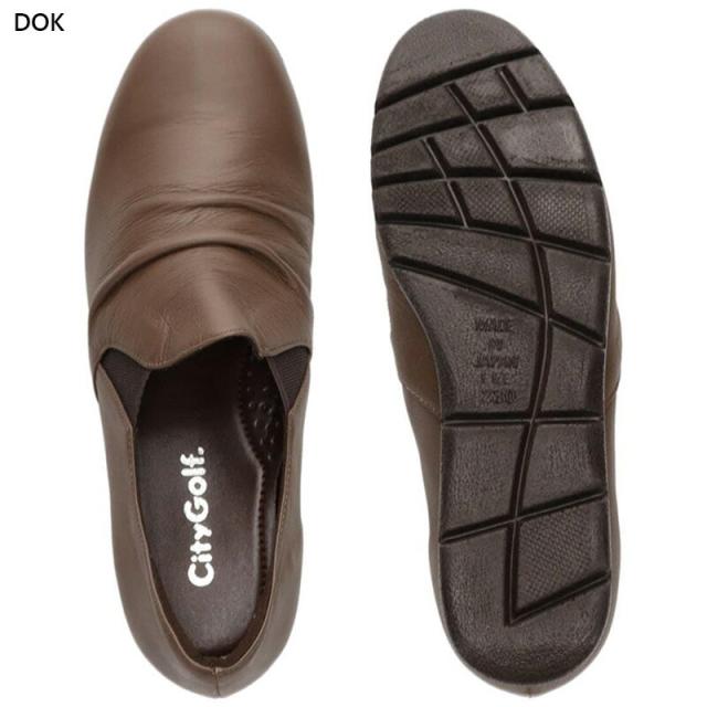 3E 幅広 ワイド ゴルフ レディース シティゴルフ スリップオン