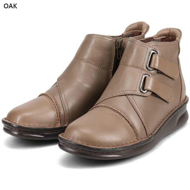 4E 幅広 ワイド ゴルフ レディース シティゴルフ ショート ブーツ 靴