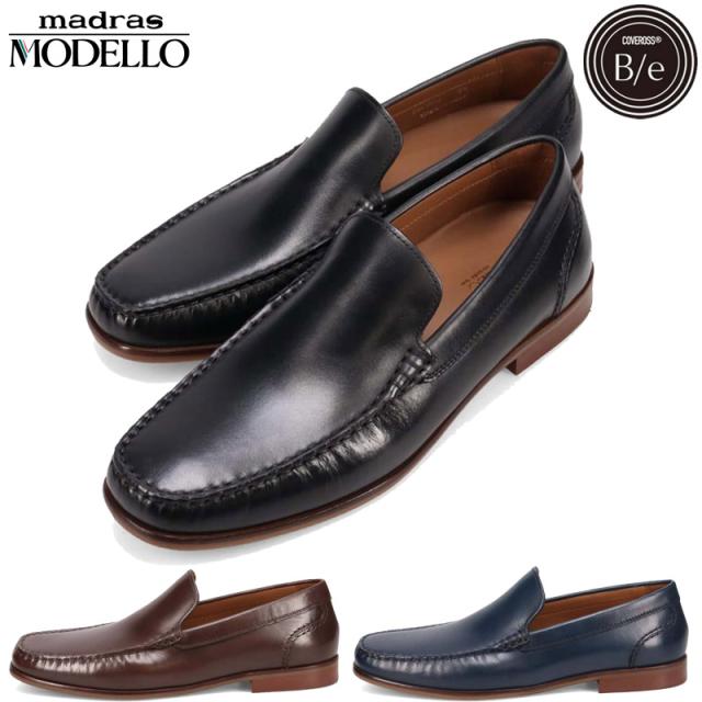 モデロ メンズ モデロ MODELLO COVEROSS Bee ユーチップ スリッポンドレスシューズ 靴 シューズ カジュアル ビジネス ビジネスカジュアル 旅行 ブラック 黒 ネイビー ブラウン 茶色 送料無料 MODELLO DM5515