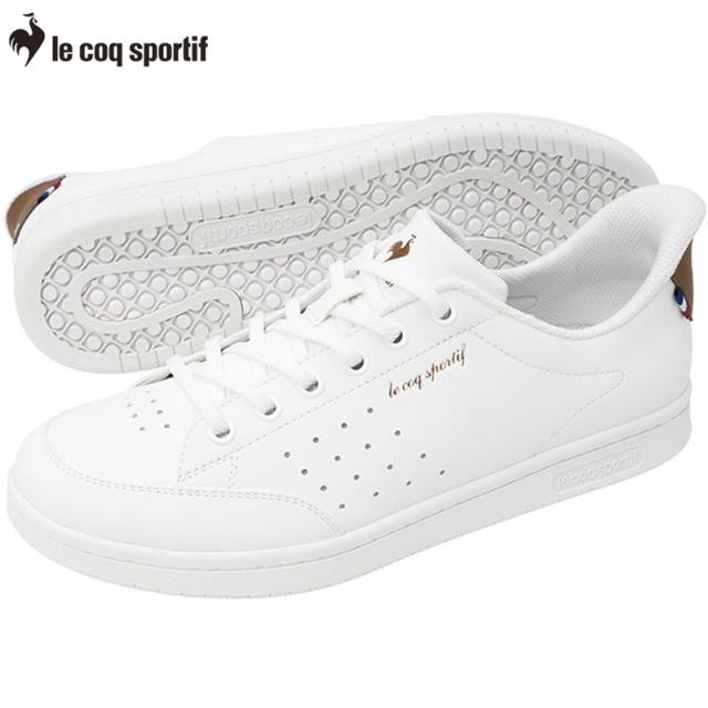 ルコックスポルティフ メンズ レディース ラ ローラン SI LA ROLAND SI スニーカー 靴 シューズ コート シンプル ホワイト 白 送料無料 le coq sportif LU5FSN69UZ