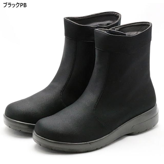 3E トップドライ レディース トップドライ TDY3492 レイン 長靴 雨靴 靴 シューズ ブーツ 防水 黒 ブラック 黒 送料無