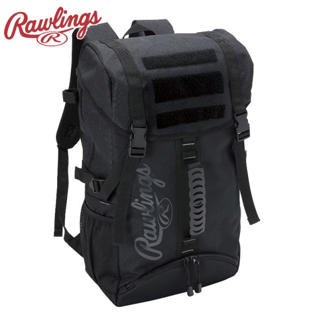 32L ローリングス メンズ レディース バックパック バッグ 鞄 野球 リュック タウンユース シューズ収納 大容量 スポーツ 運動 遠征 部活 ブラック 黒 送料無料 RAWLINGS EBP11S03