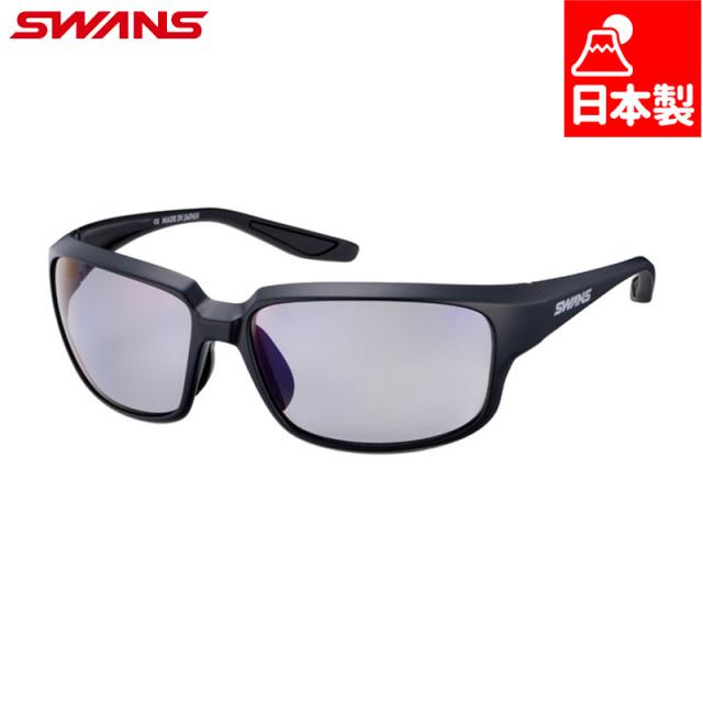スワンズ メンズ レディース WARRIOR-8 偏光レンズモデル アパレル 釣り フィッシング ゴルフ スポーツ 偏光レンズ 日本製 サングラス UVカット ブラック 黒 送料無料 SWANS WA8-0151