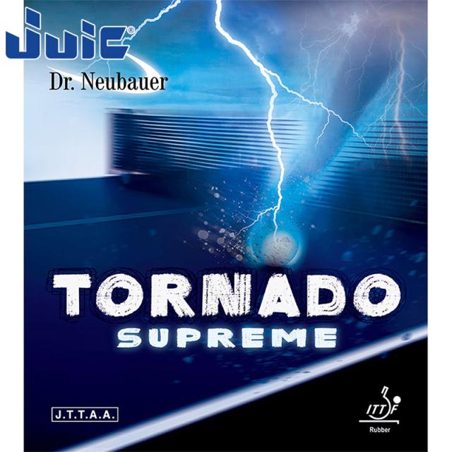 ジュウイック メンズ レディース Dr.Neubauer トルネードスプリーム (TORNADO SUPREME) 卓球 アクセサリー ラバー ラケット 試合 練習 スポーツ 表ラバー ブラック 黒 レッド 赤 送料無料 JUIC 1201