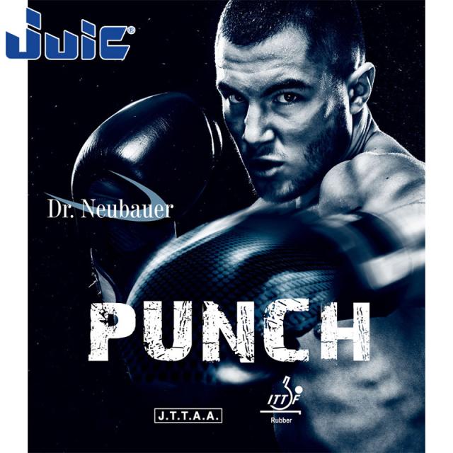 ジュウイック メンズ レディース Dr.Neubauer パンチ  PUNCH  卓球 アクセサリー ラバー ラケット 試合 練習 スポーツ 表ラバー ブラック 黒 レッド 赤 送料無料 JUIC 1202
