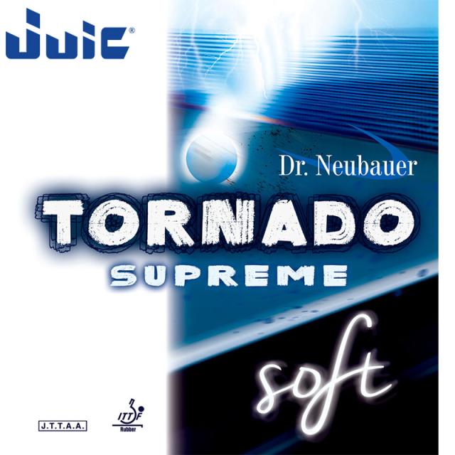 ジュウイック メンズ レディース Dr.Neubauer トルネードスプリームソフト  short pimples  卓球 アクセサリー ラバー ラケット 試合 練習 表ラバー ブラック 黒 レッド 赤 送料無料 JUIC 1203