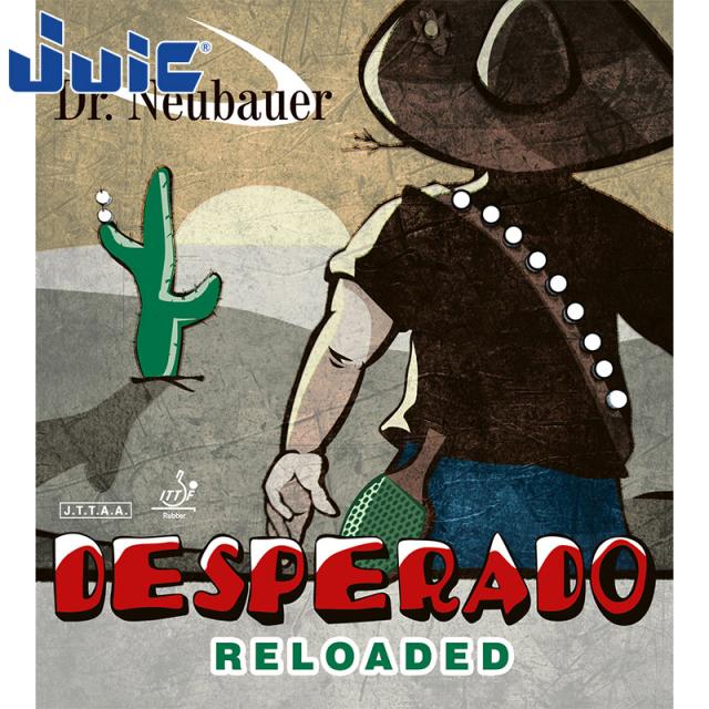 ジュウイック メンズ レディース Dr.Neubauer デスペラードリローデッド 卓球 アクセサリー ラバー ラケット 試合 練習 スポーツ ブラック 黒 ブルー レッド 青 赤 送料無料 JUIC 1206