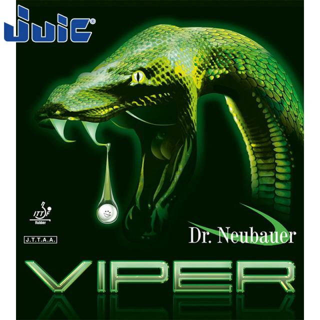 ジュウイック Dr.Neubauerバイパー(VIPER) 卓球 アクセサリー ラバー ラケット 試合 練習 スポーツ 粒高ラバー ブラック 黒 レッド 赤 送料無料 JUIC 1154