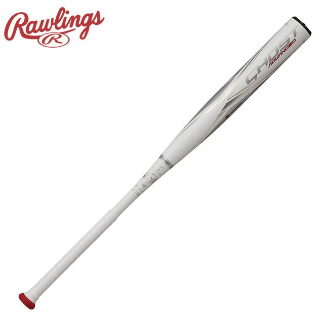 ローリングス メンズ レディース ソフトボール用 GHOST ADVANCED(ゴースト アドバンスド) 野球 アクセサリー 競技 バット ソフトボール FRP ホワイト 白 送料無料 RAWLINGS FPJ23ISFGA