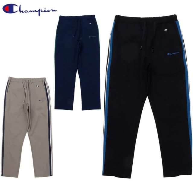 チャンピオン メンズ LONG PANTS アパレル トレーニング ボトムス ロングパンツ 運動 スポーツ ブラック 黒 グレー ネイビー 灰色 送料無料 Champion C3-DSF01