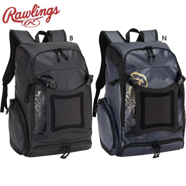 42L ローリングス メンズ レディース 8フューチャーバックパック PRO 野球 アクセサリー 競技 バッグ 鞄 ヘルメット収納可能 リュック スポーツ ブラック 黒 ネイビー 送料無料 RAWLINGS EBP12S01-PRO