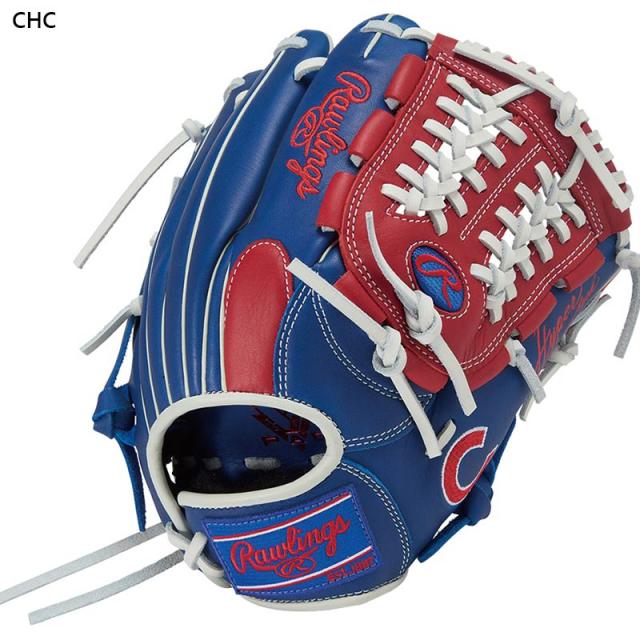 ローリングス ジュニア キッズ 軟式ジュニア HYPER TECH MLB TEAM オールラウンド用 野球 アクセサリー 競技 グローブ 運動 スポーツ ブラック 黒 ブルー レッド ブラウン 青 赤 茶色 送料無料 RAWLINGS GJ5HTMN6L1