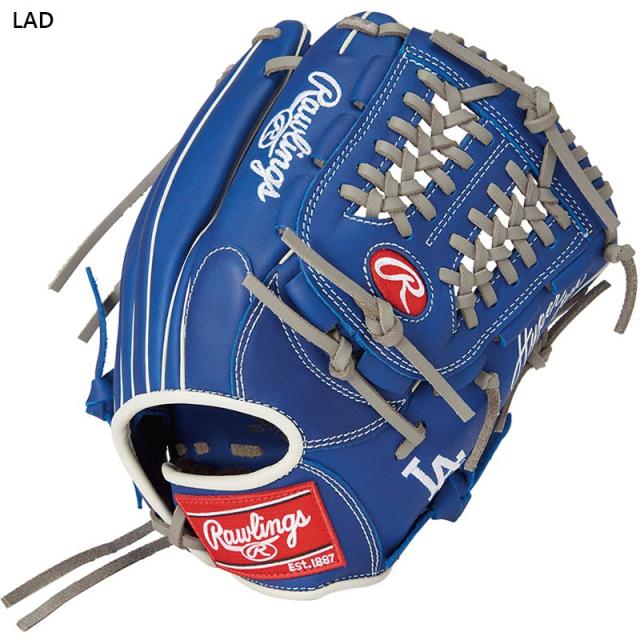 ローリングス ジュニア キッズ 軟式ジュニア HYPER TECH MLB TEAM オールラウンド用 野球 アクセサリー 競技 グローブ 運動 スポーツ ブラック 黒 ブルー レッド ブラウン 青 赤 茶色 送料無料 RAWLINGS GJ5HTMN6L1