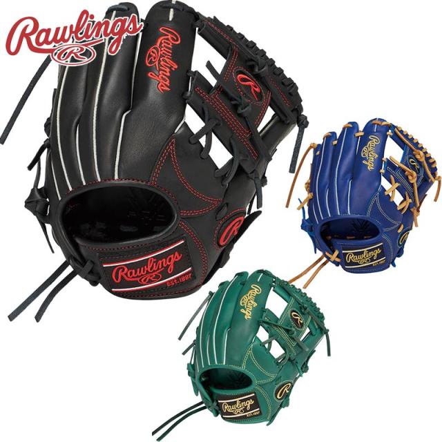 ローリングス ジュニア キッズ HYPER TECH R9 SERIES オールラウンド用 サイズ M 野球 アクセサリー 競技 ブラック 黒 ブルー 青 グリーン 緑 送料無料 RAWLINGS GJ5R9G9M