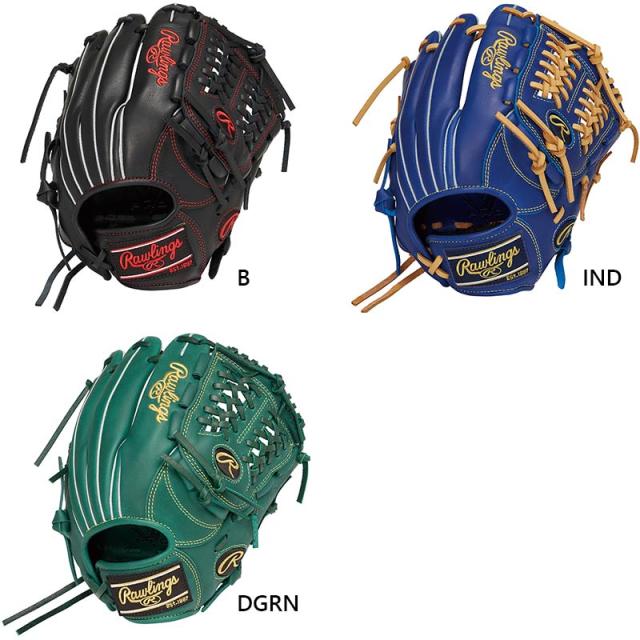 ローリングス ジュニア キッズ HYPER TECH R9 SERIES オールラウンド用 サイズ L 野球 アクセサリー 競技 グローブ 軟式 運動 スポーツ ブラック 黒 ブルー 青 グリーン 緑 送料無料 RAWLINGS GJ5R9N6L1