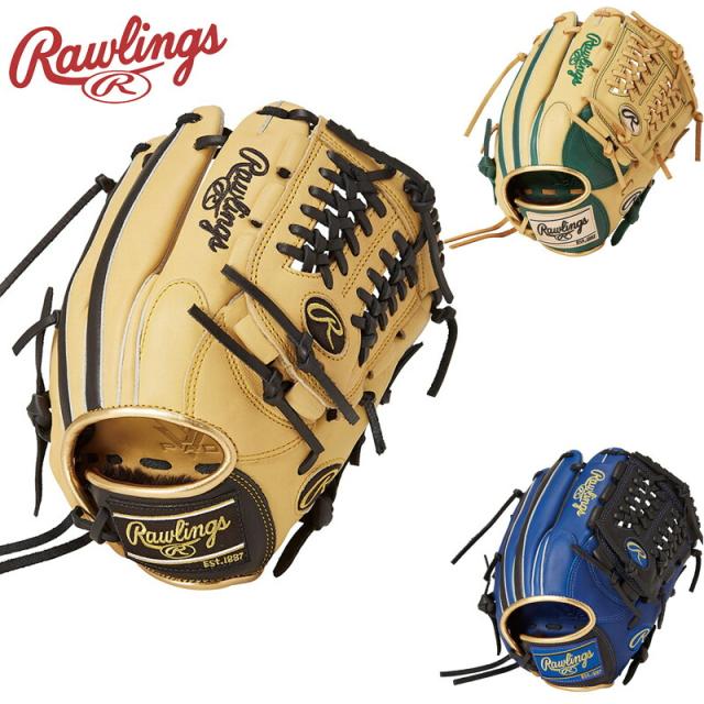 ローリングス ジュニア キッズ HYPER TECH COLOR SYNC 野球 アクセサリー 競技 グラブ 軟式 クラブ オールラウンド用 サイズL 子ども用 ブルー ブラウン 青 グリーン 茶色 緑 送料無料 RAWLINGS GJ5HTCN6L1