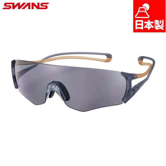日本製 スワンズ メンズ レディース E-NOX EIGHT8 G2 偏光レンズモデル メガネ サングラス ランニング マラソン 軽量 UVカット 偏光レンズ ベージュ 送料無料 SWANS EN8G2-0051