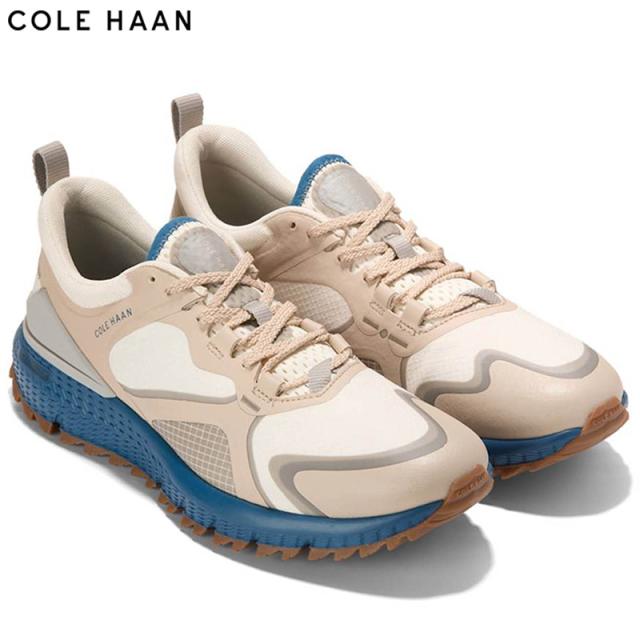 コールハーン メンズ ZEROGRAND OVERTAKE II GOLF ゴルフ 競技 スパイクレス ローカット メッシュ 通気性 ホワイト 白 送料無料 COLE HAAN C41315