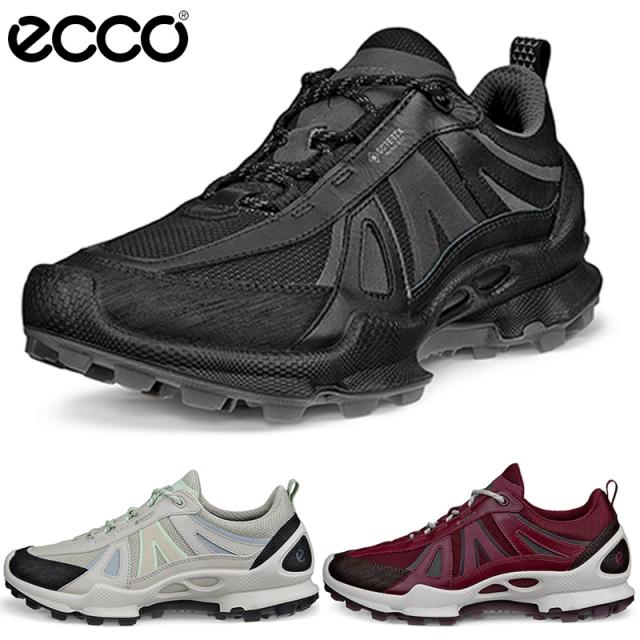 エコー レディース ECCO biom c-trail women ローカット レザー スニーカー 靴 シューズ トレイル アクティビティ 軽量 ゴアテックス GORE-TEX ブラック 黒 グレー レッド 赤 灰色 送料無料 ECCO 803463