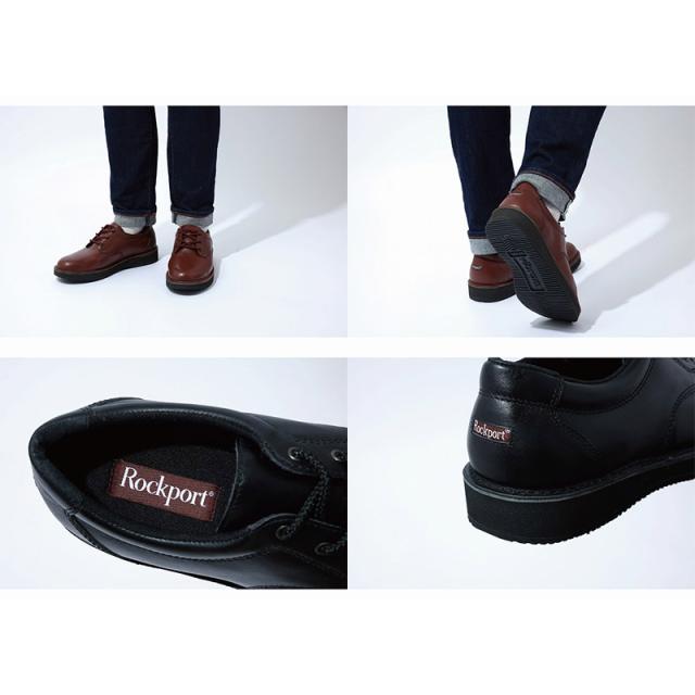 ロックポート メンズ ROCSPORTS PLAIN TOE 靴 シューズ カジュアル クラシカル ビジネス 通勤 仕事 快適 柔らかさ 機能性 レザー 革靴 ブラック 黒 ブラウン 茶色 送料無料 ROCKPORT ML0009W ML0010W