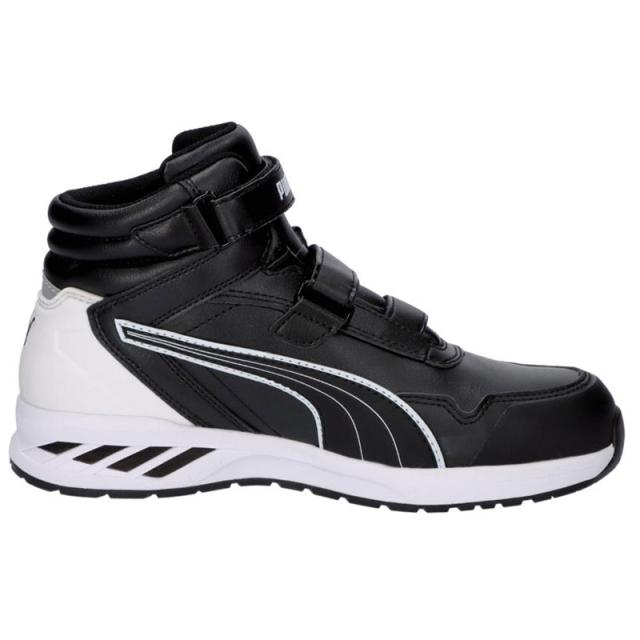 プーマ 安全靴 メンズ レディース Rider 2.0 Black Mid 安全靴 靴 シューズ スニーカー ミッドカット ミドルカット ハイカット ブラック 黒 送料無料 puma 633520