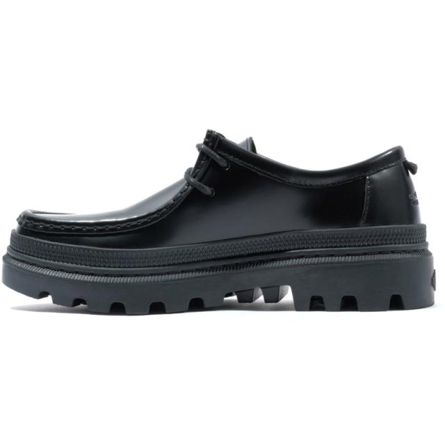 パラディウム メンズ レディース パラトルーパー ローファー PALLATROOPER LOAFER 靴 シューズ カジュアル おしゃれ 本革 レザー モカシン ブラック 黒 送料無料 PALLADIUM 74369_3