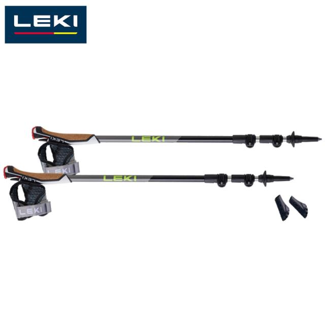 キャラバン メンズ レディース トラベラー 競技 ノルディックウォーキング ポール 三段伸縮 ブラック 黒 送料無料 Caravan 1300476