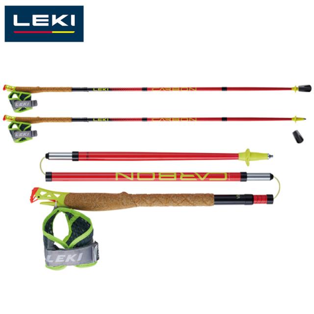 レキ キャラバン メンズ レディース ウルトラトレイル FX.ONE 競技 トレイルランニング ポール ロンググリップ仕様 レッド 赤 送料無料 Caravan 1300455